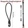20 Pcs Small Bungee Cords with Hooks 15cm, Short Bungees