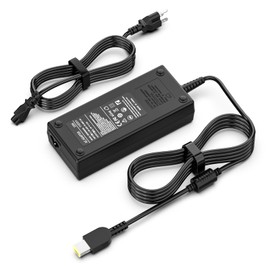 135W Laptop Charger Compatible with Lenovo ThinkPad X1 Extreme Gen 1 2 3 4 5 P1, P50, P70, W541, T15p, T540p; Ideapad Yoga L340, Y50-70, Y50-80 Power Adapter Cord