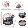 JSDDE Backflow Incense Burner with Chakra Tree of Life Decoration,