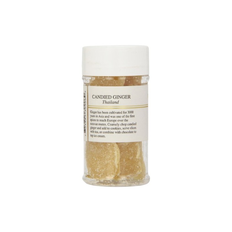 India Tree Ginger, Candied Thai, 1.5 Ounce