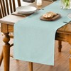 Artoid Mode Light Blue Table Runner, Seasonal Fall Winter Machine