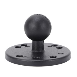 1in Ball Mount Base Aluminum Alloy Universal Fit Electronic Device Mount Plate with AMPS Hole for Garmin