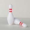 Garneck Bowling Pin Piggy Bank - Unique Plastic Coin Bank