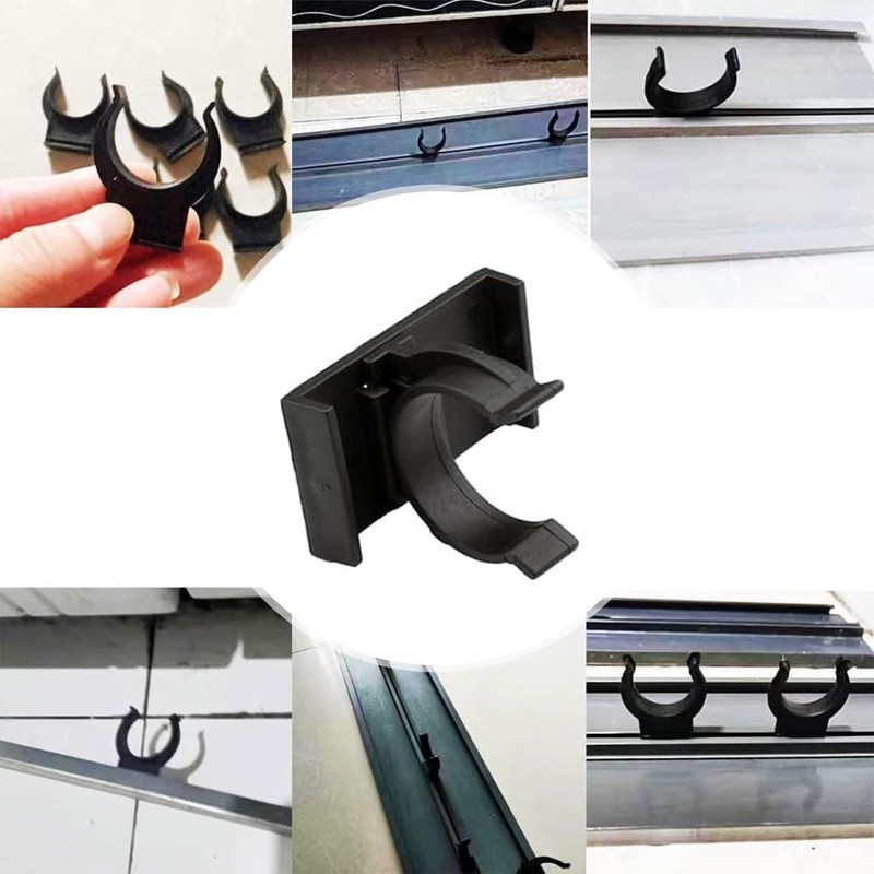 LEEQ 20pcs Kitchen Skirting Clips Heavy Duty Kitchen Kickboard Pedestal