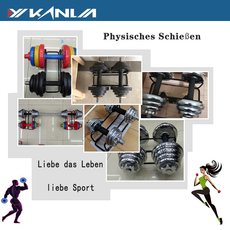 YIKANLIA Dumbbell Rack Home Barbell Stand Dumbbell Rack Dumbbell Rack