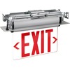 Garrini New York Approved Letter 8" Exit Sign Emergency Light