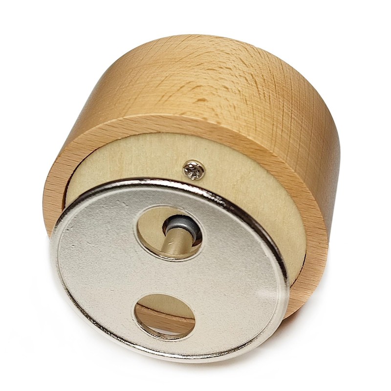 falado Mini Wooden Animal Rotary Music Box with Cute Rabbit