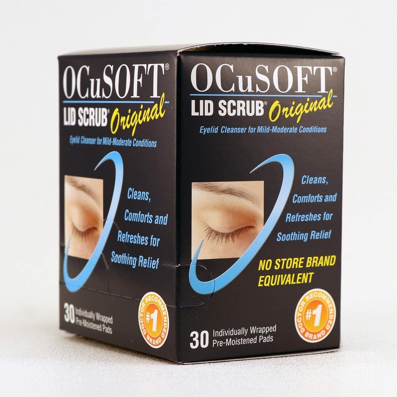 OCuSOFT Lid Scrub Original, Pre-Moistened Pads, 30 Count