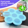 3 Pack Silicone Egg Bite Mold for Air Fryer Silicone