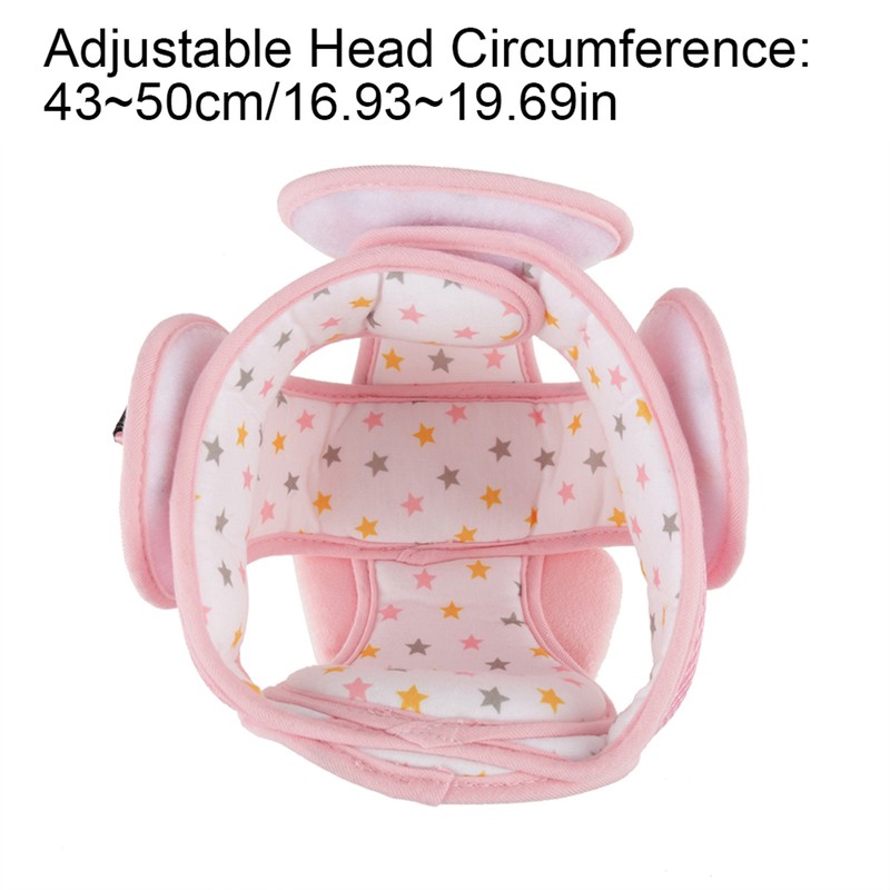 Cartoon Animal Baby Safety Hat Toddler Infant Walking Crawling Head