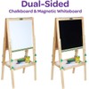 Crayola Kids Mini Wooden Art Easel & Supplies, Toddler Toys,