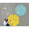Grafix Outdoor Mandala Stencil and Plaster Chalk Set 6 Colors