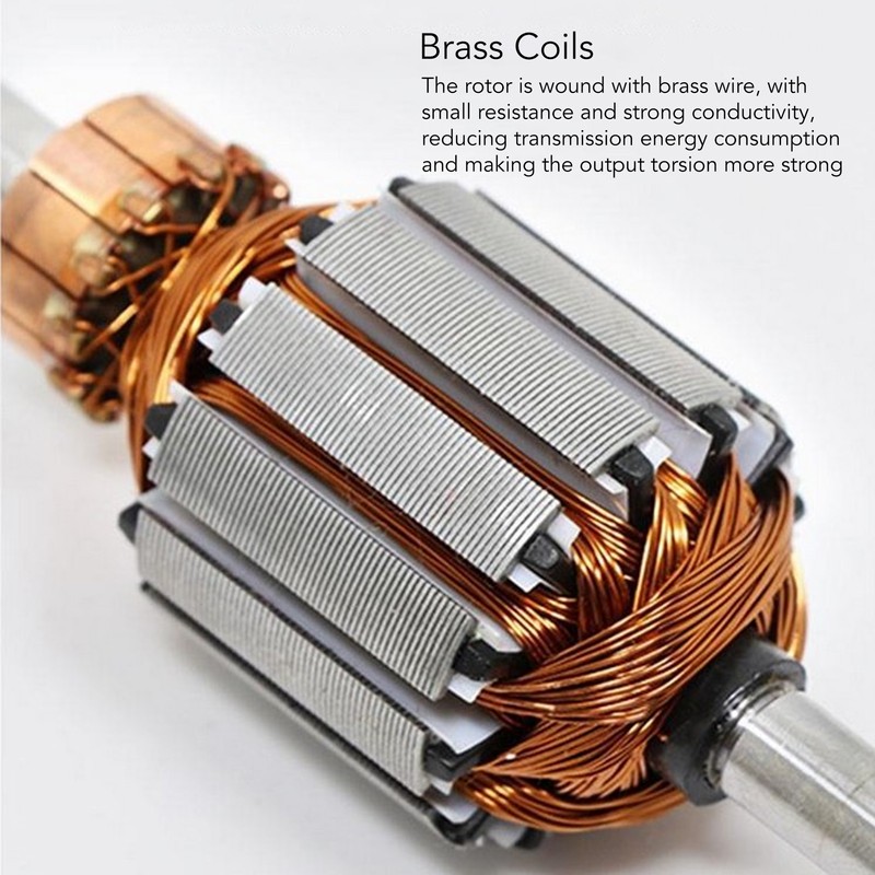 DC Geared Motor Self Locking Aluminum Alloy Shell Brass Coil