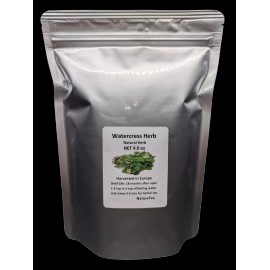 Nature Tea Watercress Herb - Dried Nasturtium officinale C/S 100% from Nature, Wild Crafted - 2oz.