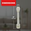 Amazing Drapery Hardware Spring Loaded Cord Tensioner for Cord Loops