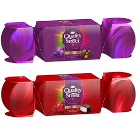 Quality Street Strawberry Creams Delights 272g & The Purple One 269g (2 Pack Mixed Bundle)