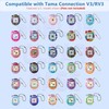 SGHLDE for Tamagotchi Connection V3 Case, Clear Hard PC Drop-Proof