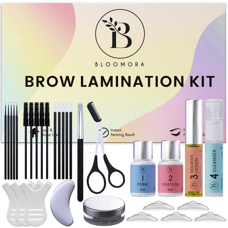 Eyebrow Lamination Kit, At-Home Brow Lift Kit for Beginner/Professional, Includes