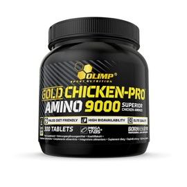 Olimp Sport Nutrition Gold Chicken-Pro Amino 9000 Mega Tabs - Aminosäuren, 1er Pack (1 x 300 Tabletten)