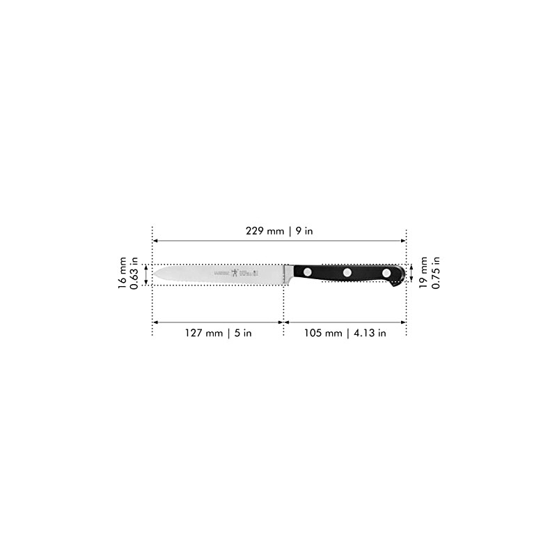Henckels CLASSIC 5-inch Serrated Utility Knife