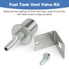 Fuel Tank Vent Roll Over Valve with Bracket Kit Remote