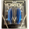 Vortex Suzuki GSXR 600 750 1000 BLUE Vortex Mirror Block