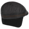 Stetson Redding Earflap Cap gatsby leather (S (54-55 cm) -
