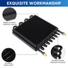TIEVISHO 1/2" Transmission Cooler 16 Pass Aluminium alloy 8AN Tube