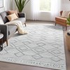 jinchan Washable Area Rug 5x7 - Moroccan Rug Bedroom Rug