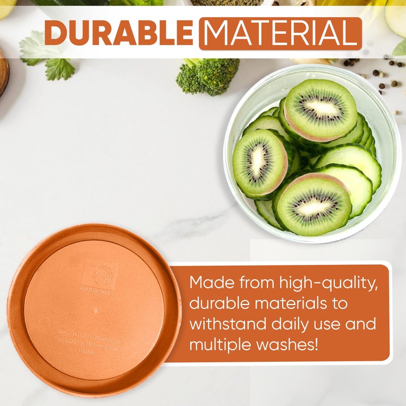 Replacement Lids for Pyrex Containers Round Glass Food Plastic (2)