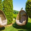 HANABASS Eggs Chair Hanging Kit, Heavy Duty Hammock Hanging Springs,
