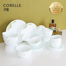 Corel Olive Garden Round 6 Person 24P Home Set / 코렐 올리브가든 원형 6인 24P 홈세트
