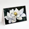 Caroline's Treasures Sweet Magnolia Greeting Cards Pack of 8 Blank
