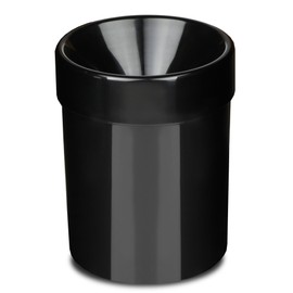 drinkstuff Acrylic Wine Spittoon Black 1ltr - Wine Tasting Spittoon, Wine Spittoon Bucket