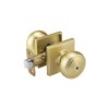 NCSEN Gold Door Knobs with Lock, Coastal Door Knobs Interior