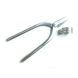 Gorokuro [Tool Set for Round Cans 1 Set] Yatco Pliers Round Can Opening and Closing Grip, Stainless Steel Accessories, Silver Pliers for Crafting (Stainless Steel)