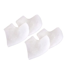 Ipetboom 1set Grade Heel Socks Cracking Ankle Covers for Foot Care Breathable Design for Running Walking Standing Moisturizing Relief 5pairs