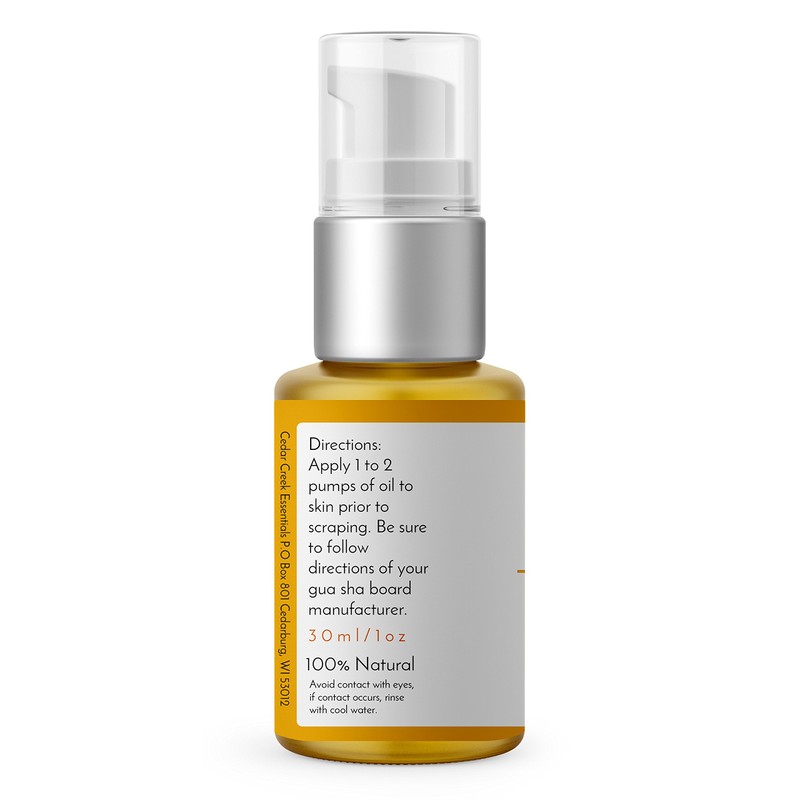 Organic Gua Sha Facial Massage Oil