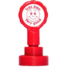 Xclamations X11891 Self-Inking Stamp for Teachers très bien [French Language]