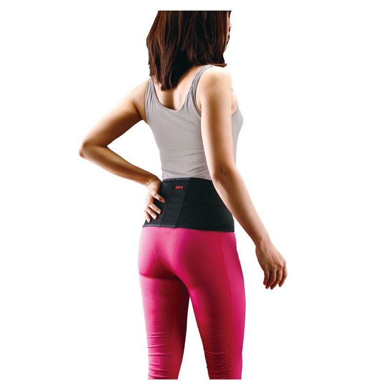 SK11 Ultra-thin & Comfortable Supporter for Lower Back, Black, black