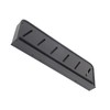 40cm Bathroom Storage Shelf Black Aluminum Wall Mounted Floating Shelves