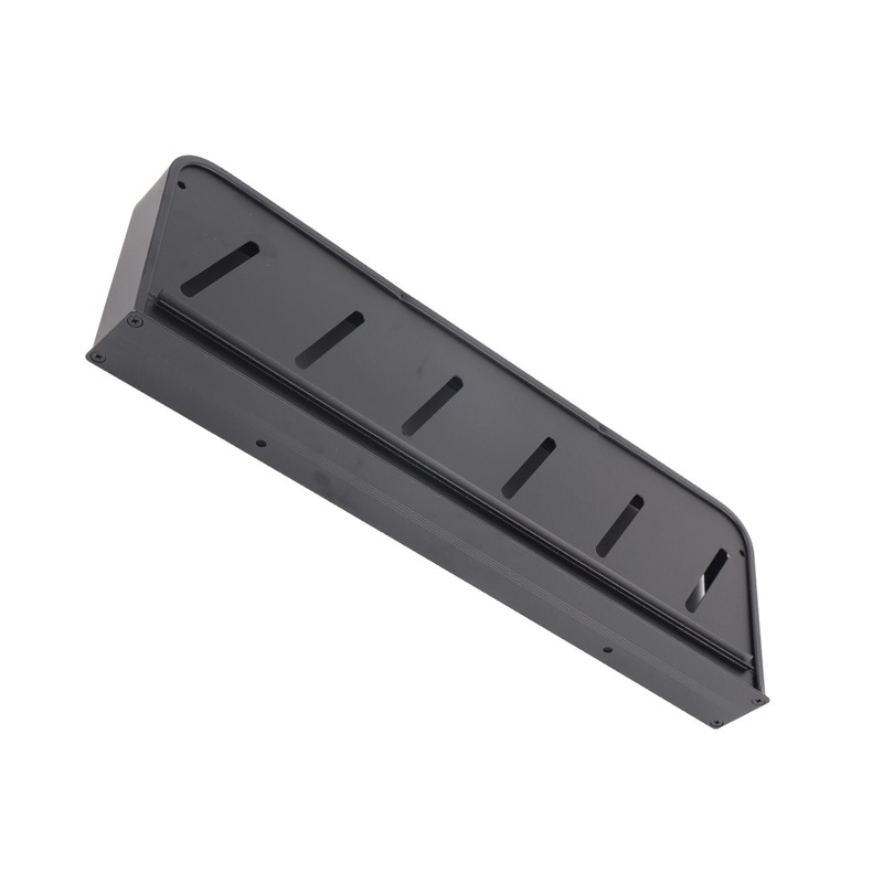 40cm Bathroom Storage Shelf Black Aluminum Wall Mounted Floating Shelves
