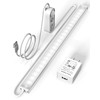 ASOKO Motion Sensor Dimmable Led Under Cabinet Lighting,12 inches Plug