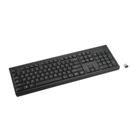Kensington KB270 EQ Wireless Rechargeable Keyboard, Full-Size, Spill-Proof, 2.4GHz & Bluetooth 5.0 Connection, Compatible with Windows and MacOS (K75558NA)