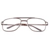 Spring Hinge Pilot Reading Glasses - 3 Pack Magnification 1.50X