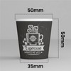500 CuzcoCUP 65ml Coffee Paper Glasses Eco-Friendly Biodegradable Disposable Small