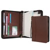 Wason Portfolio A5 Binder Journal with Zipper - Leather pu