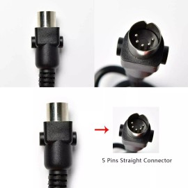 syleaf 2-Button 5 pin Hand Control Remote Okin LIMOSS Lazboy Lift Chair Power Recliner