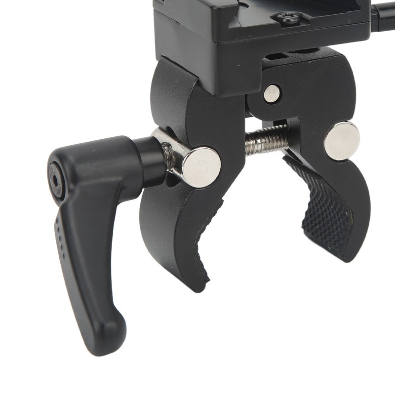 V Lock Battery Adapter with Crab Clamp Aluminum Alloy Mount