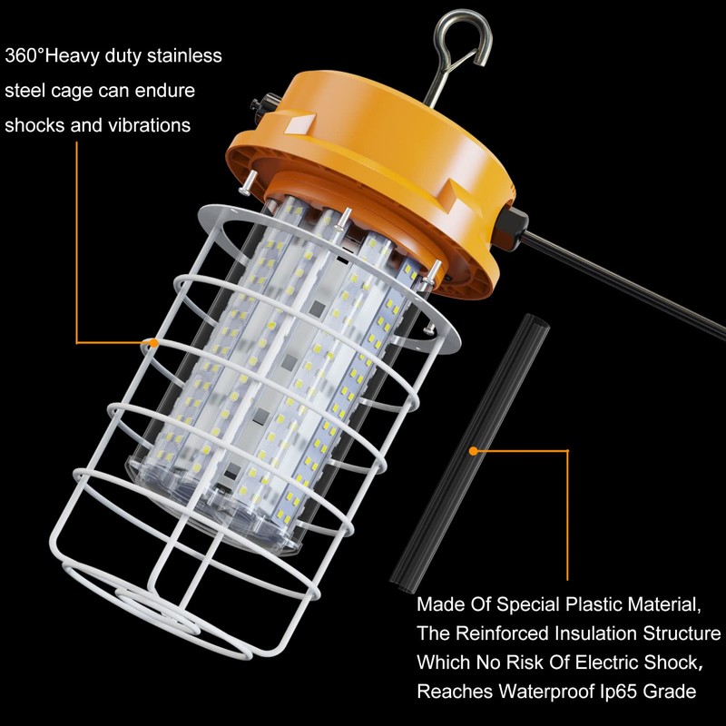 LED Temporary Work Light 100W 15000Lm 5000K Daylight White High